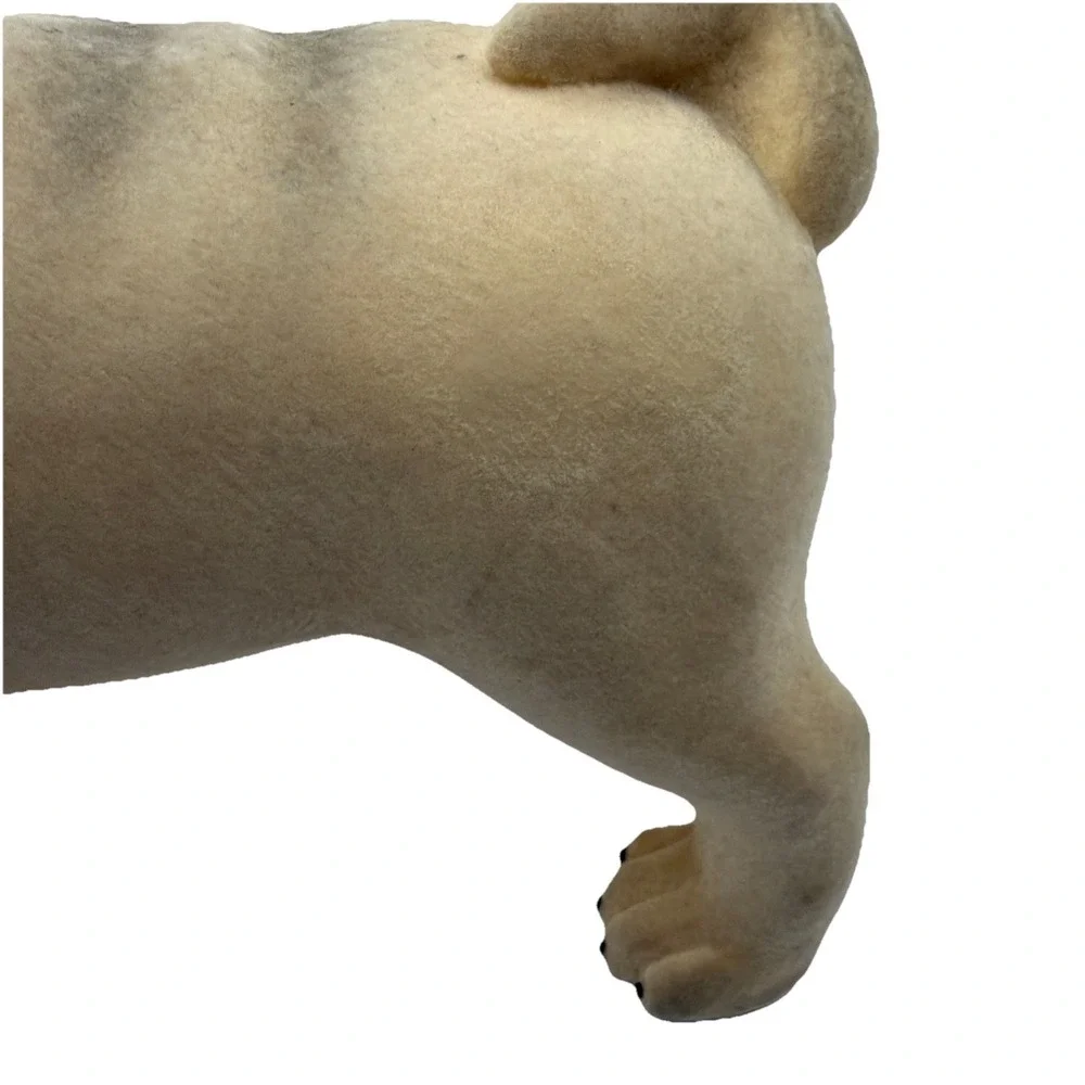 Realistic Pug Dog Statue Sculpture Unbranded